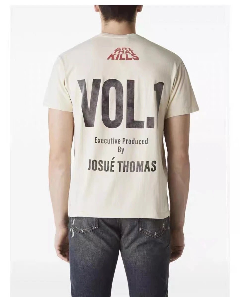 Gallery Dept Vintage T-Shirt Beige - Gallery Image 7 - Detailed View