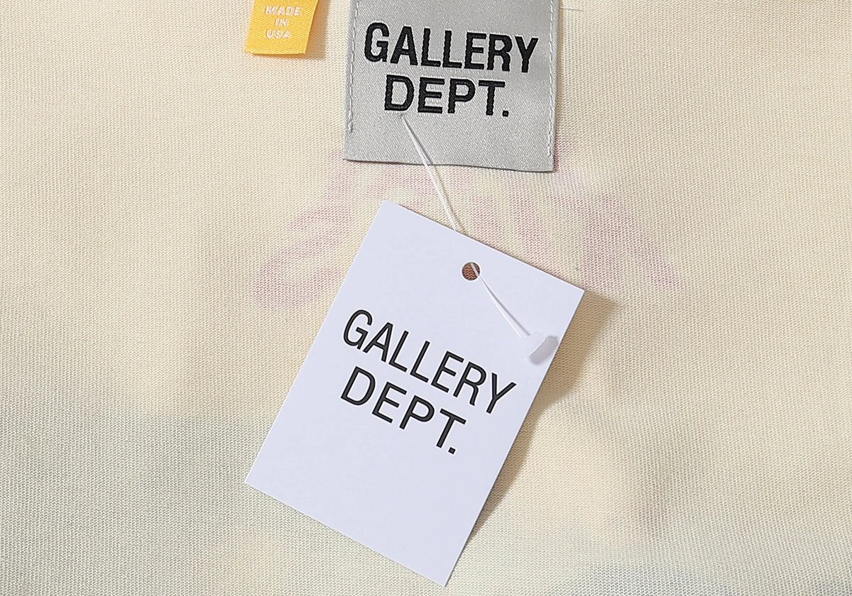 Gallery Dept Vintage T-Shirt Beige - Gallery Image 12 - Detailed View