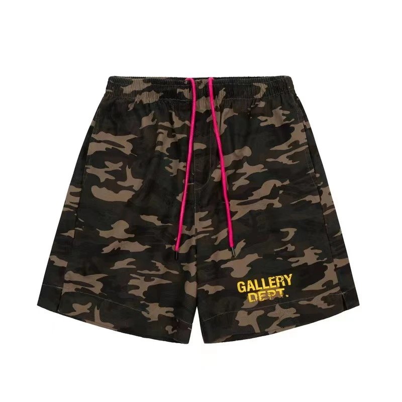 Gallery Dept Camo Shorts Multicolor - Gallery Image 2 - Detailed View