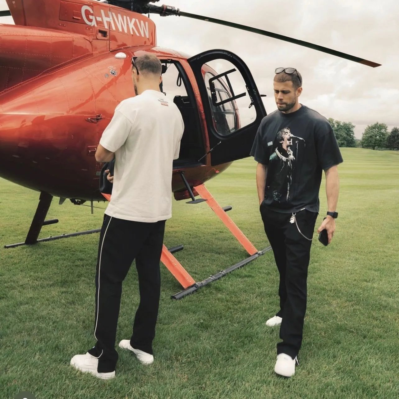 Represent Washed Band T-shirt Black - Gallery Image 9 - Detailed View