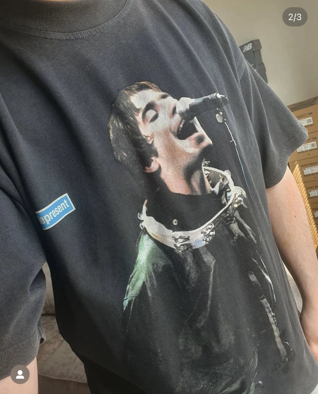 Represent Washed Band T-shirt Black - Gallery Image 11 - Detailed View