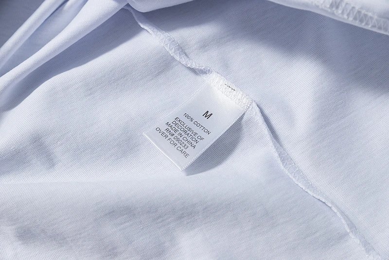 Graphic Print Tee Azure - Gallery Image 6 - Detailed View