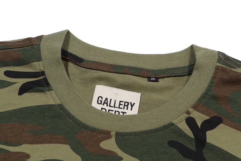 Gallery Dept Camo Tee Multicolor - Gallery Image 4 - Detailed View