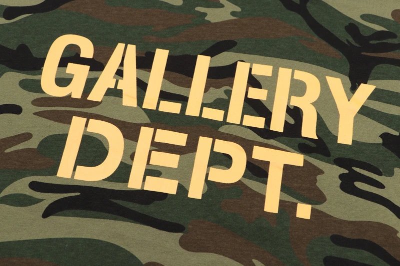Gallery Dept Camo Tee Multicolor - Gallery Image 7 - Detailed View