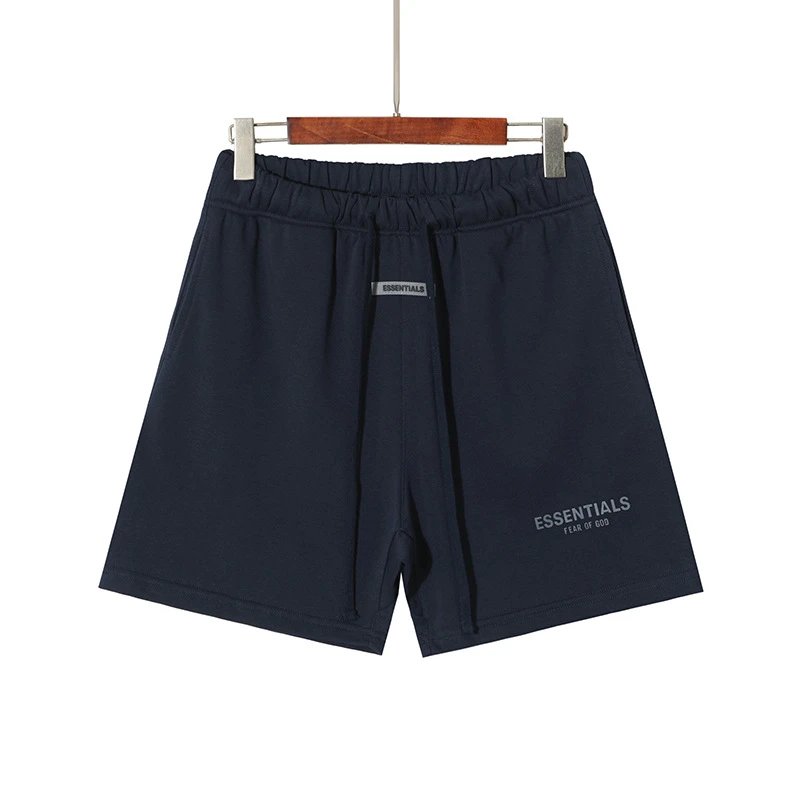 Reflective Embroidered Shorts Ivory - Gallery Image 9 - Detailed View