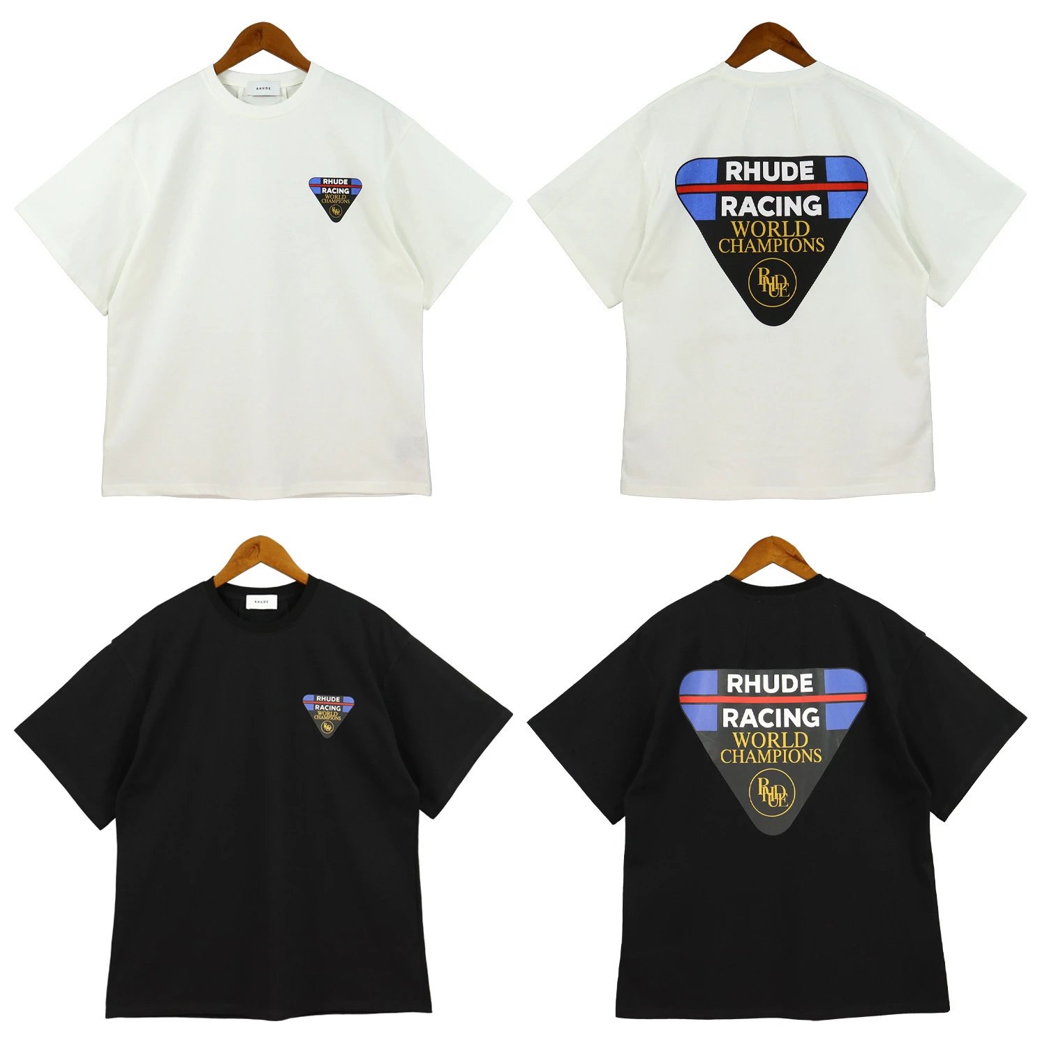 Rhude Logo Tee Multicolor - Gallery Image 7 - Detailed View