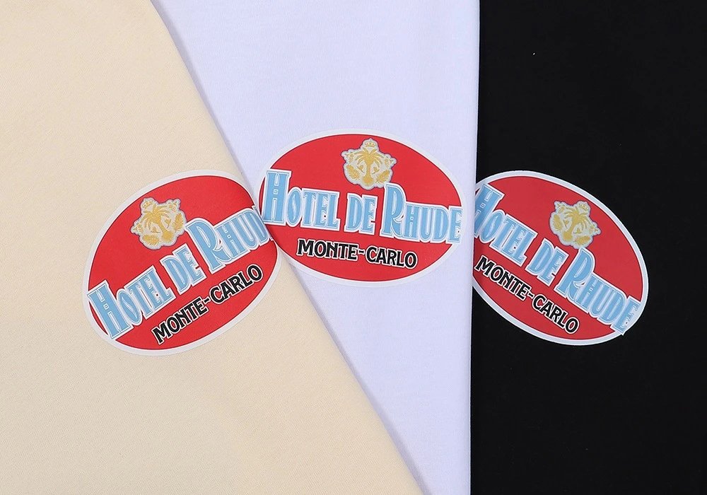 Rhude Logo Tee Multicolor - Gallery Image 10 - Detailed View