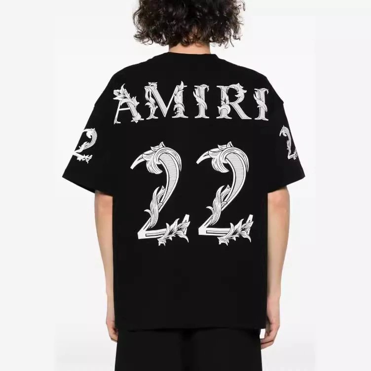Amiri Logo Tee Multi - Gallery Image 13 - Detailed View