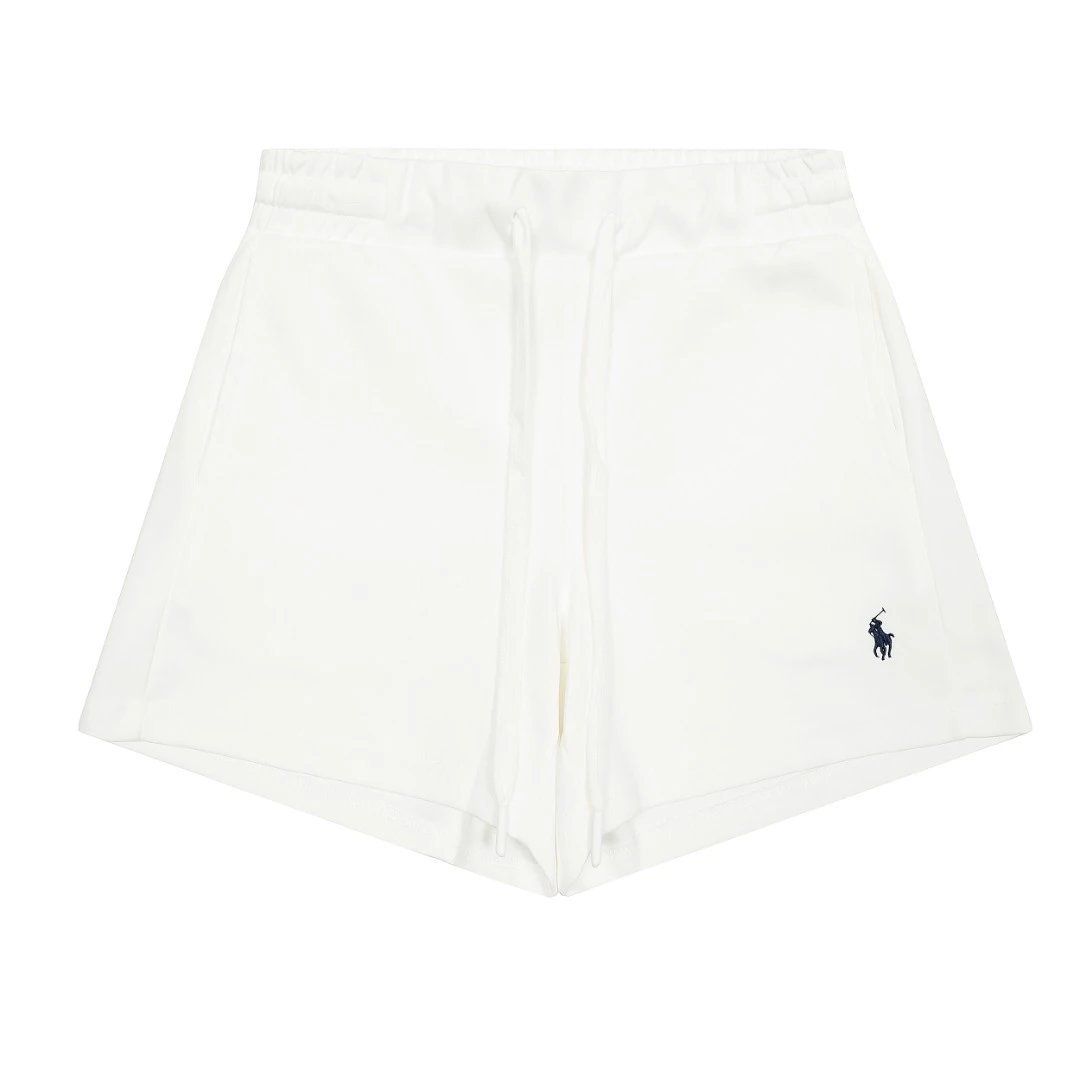 Casual Drawstring Cotton Summer Shorts - Ecru - Ralph Lauren - Cnfans - $25.16