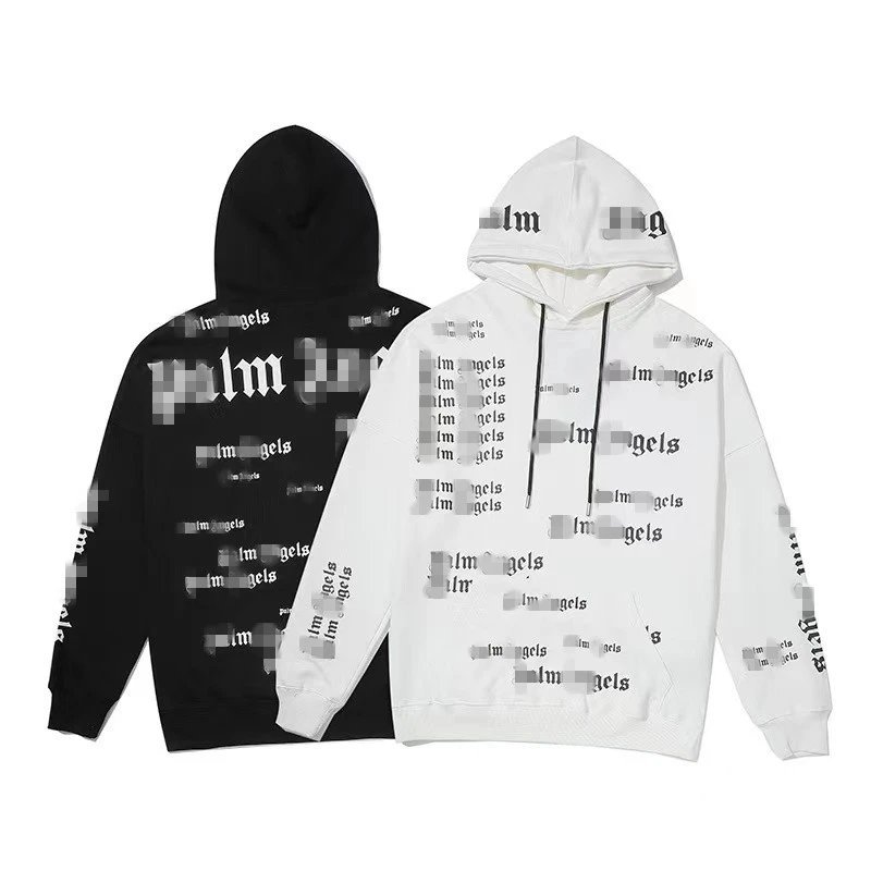 Streetwear Cotton Blend Hoodie Unisex - Off White - Gallery Image 1 - Detailed View