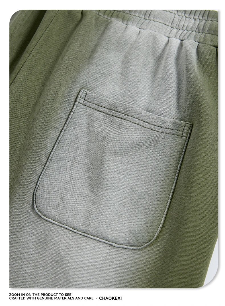 Men's Vintage Distressed Shorts, Street Style, FOG - Gallery Image 9 - Detailed View