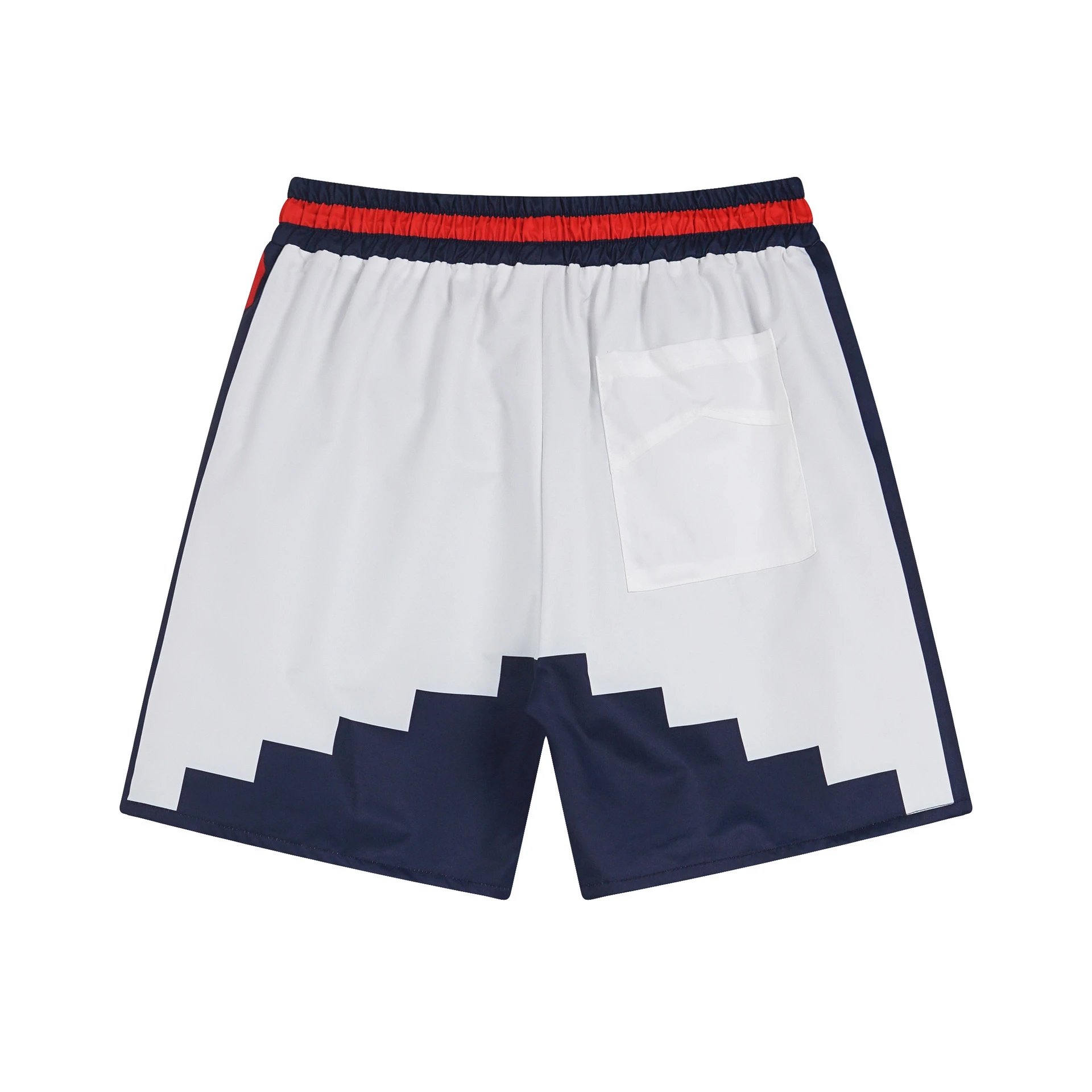 RHude Embroidered Block Shorts Multicolor - Gallery Image 9 - Detailed View