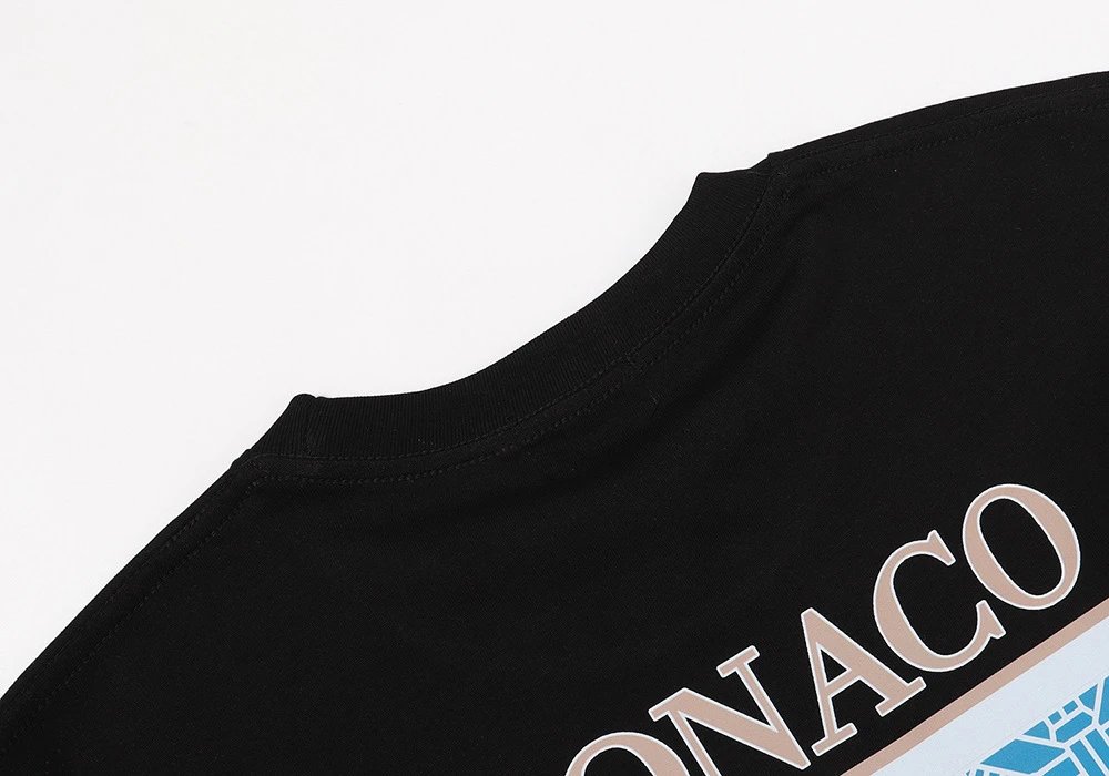 Rhude Monaco Print T-Shirt Multicolor - Gallery Image 13 - Detailed View