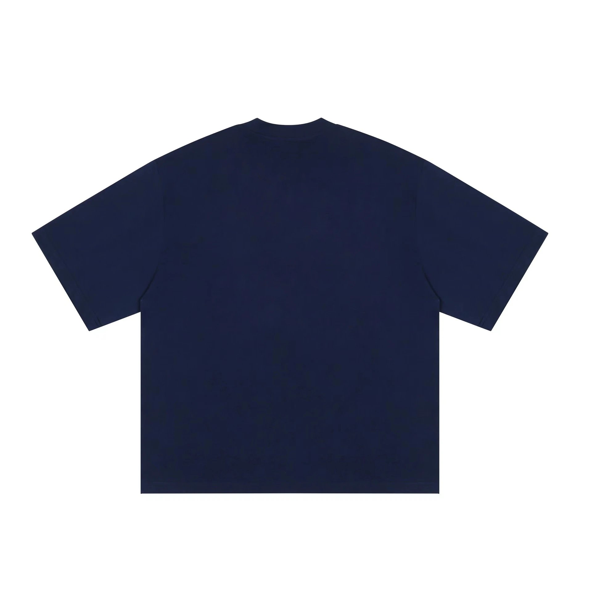 Streetwear Graphic Oversize Tee Midnight Navy - Gallery Image 2 - Detailed View