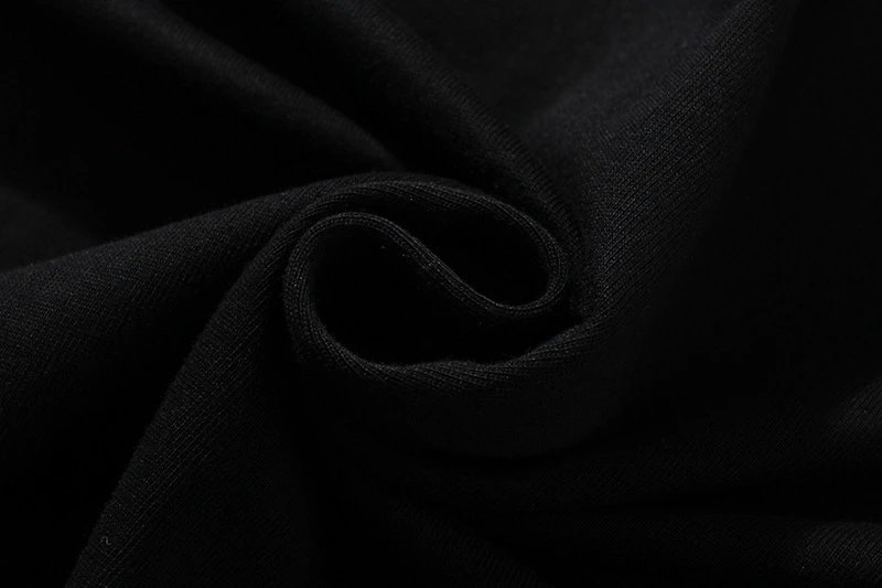 Streetwear Angel Bear Graphic Cotton T-Shirt Black White - Gallery Image 9 - Detailed View