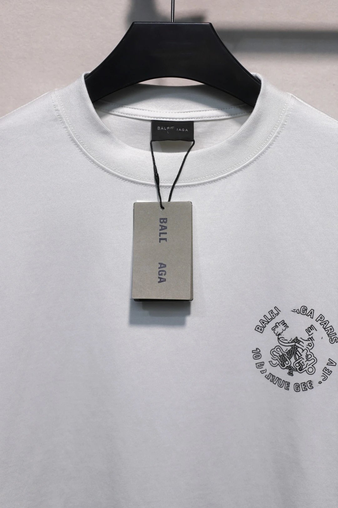 Unisex Oversized Graphic Print SS Tee Streetwear Onyx Black - Gallery Image 5 - Detailed View