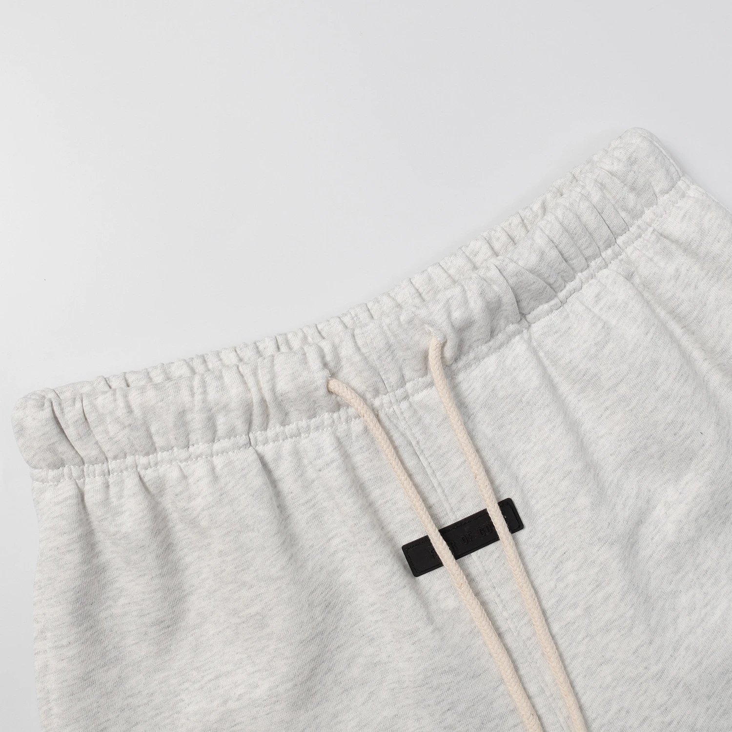 High-Street Fleece Shorts Beige - Gallery Image 8 - Detailed View