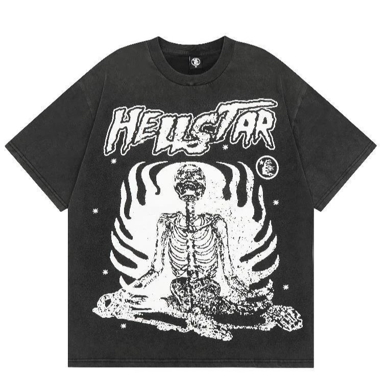 Hellstar Washed T-Shirt Multi - Gallery Image 5 - Detailed View