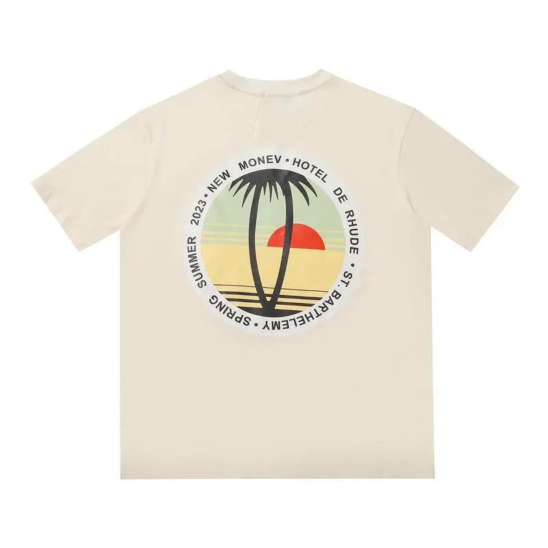 Rhude Graphic Print T-Shirt Multicolor - Gallery Image 12 - Detailed View