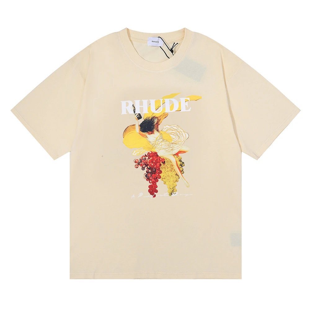 Rhude T-shirt Abstract Graphic Multi - Gallery Image 2 - Detailed View