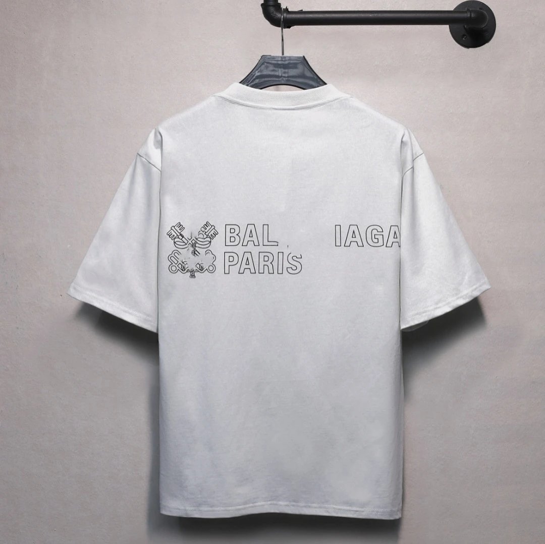 Unisex Oversized Graphic Print SS Tee Streetwear Onyx Black - Gallery Image 4 - Detailed View