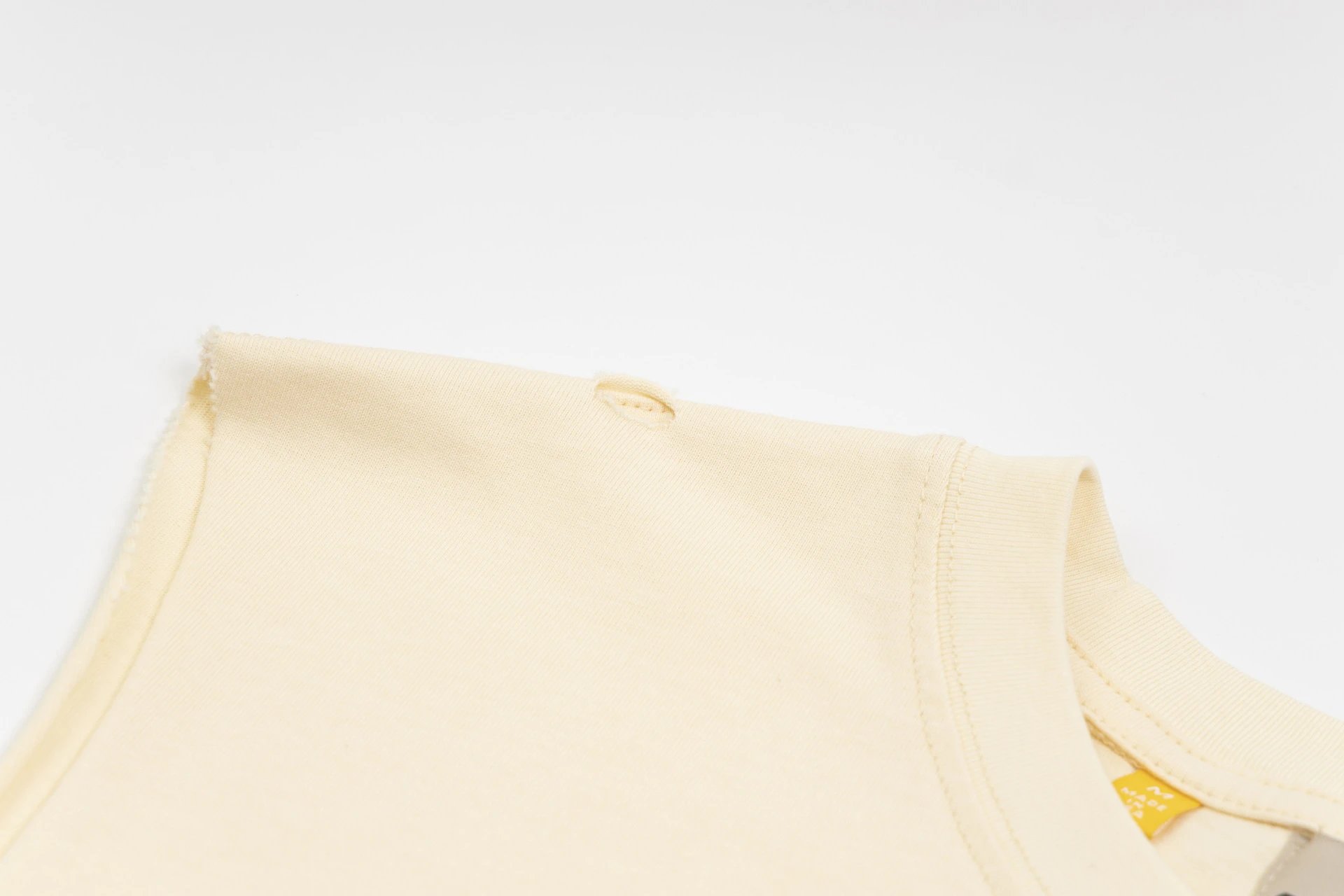 Gallery Dept Beige Distressed Tank - Gallery Image 7 - Detailed View