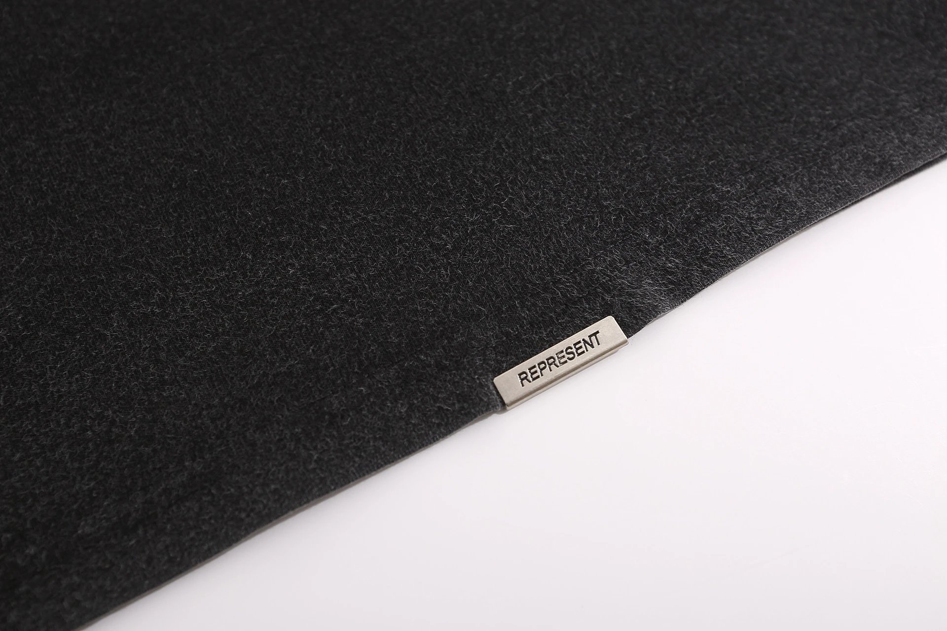 Represent Washed Band T-shirt Black - Gallery Image 8 - Detailed View