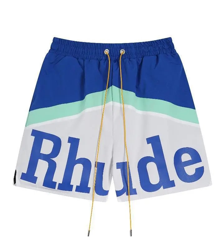 Rhude Colorful Mesh Shorts Multicolor - Gallery Image 6 - Detailed View