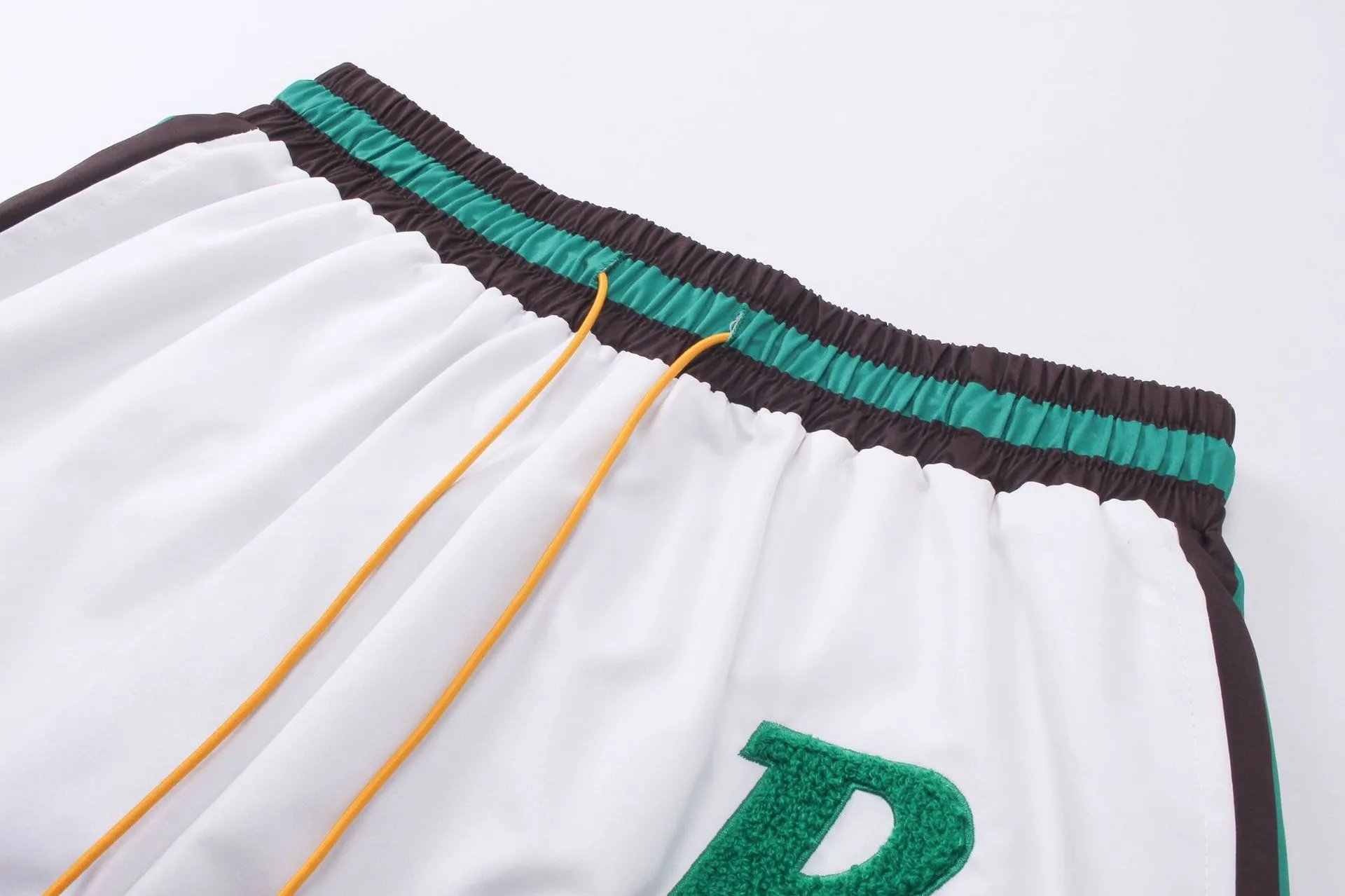 RHude Embroidered Block Shorts Multicolor - Gallery Image 10 - Detailed View