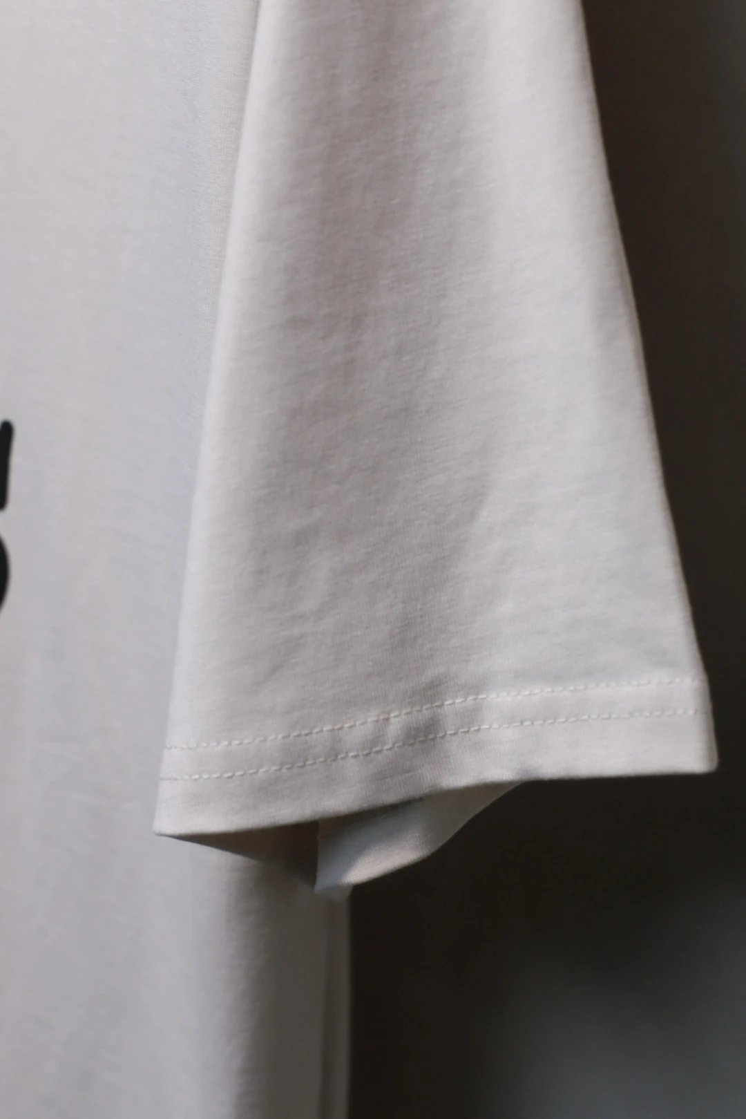 Paris Graphic Cotton Tee Unisex Faded Black - Gallery Image 6 - Detailed View