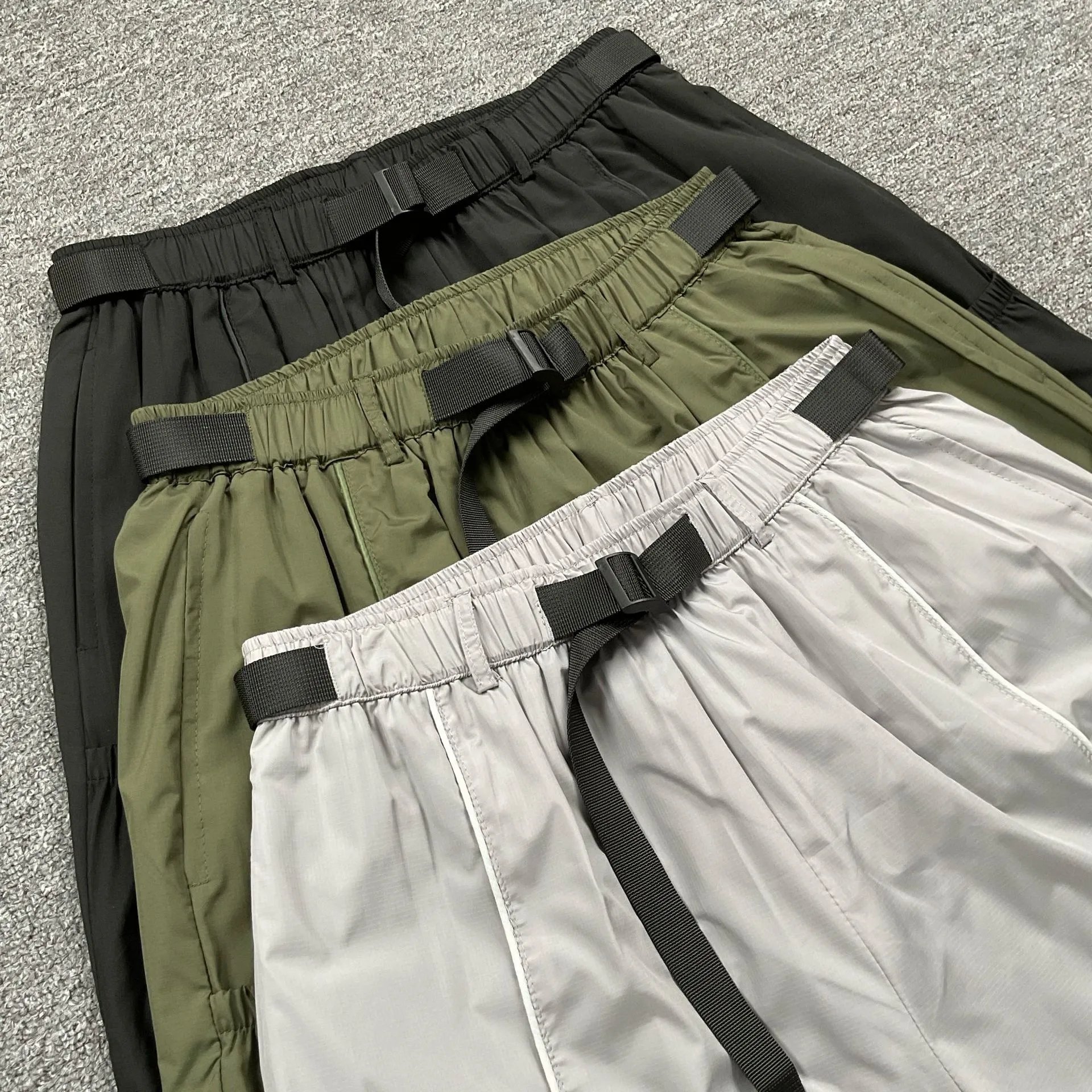 Streetwear Elastic Shorts Multicolor - Gallery Image 8 - Detailed View