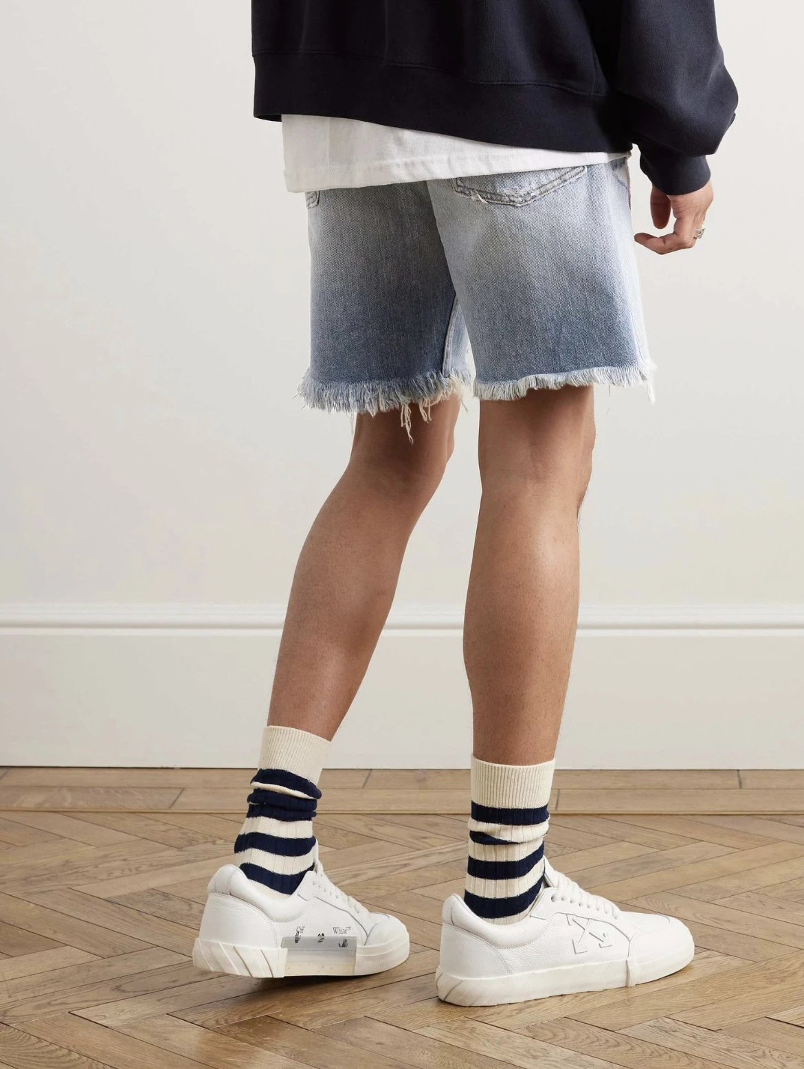 Gallery Dept Denim Shorts Multi - Gallery Image 14 - Detailed View