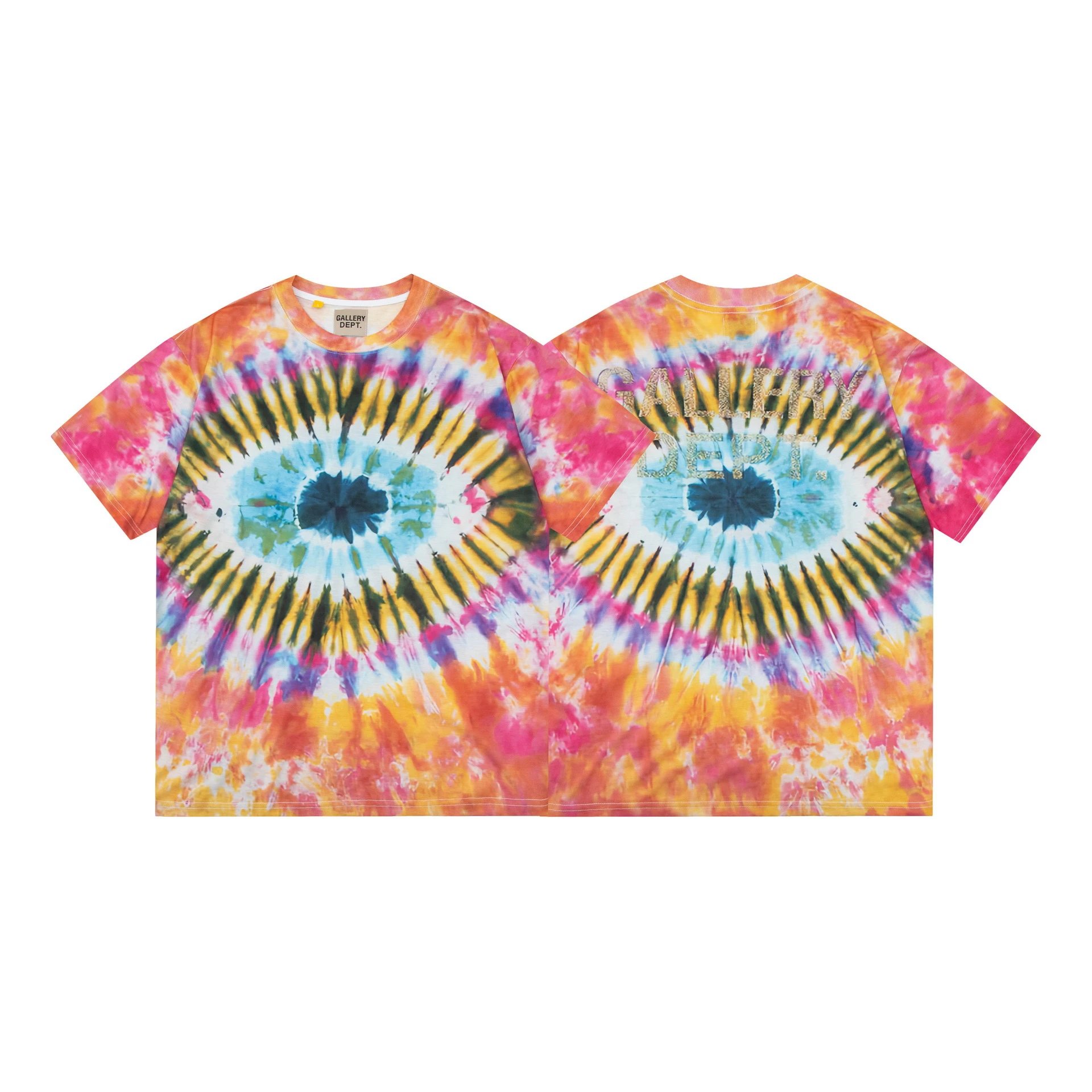 Gallery Dept Tie-Dye Tee Multicolor - Gallery Image 7 - Detailed View