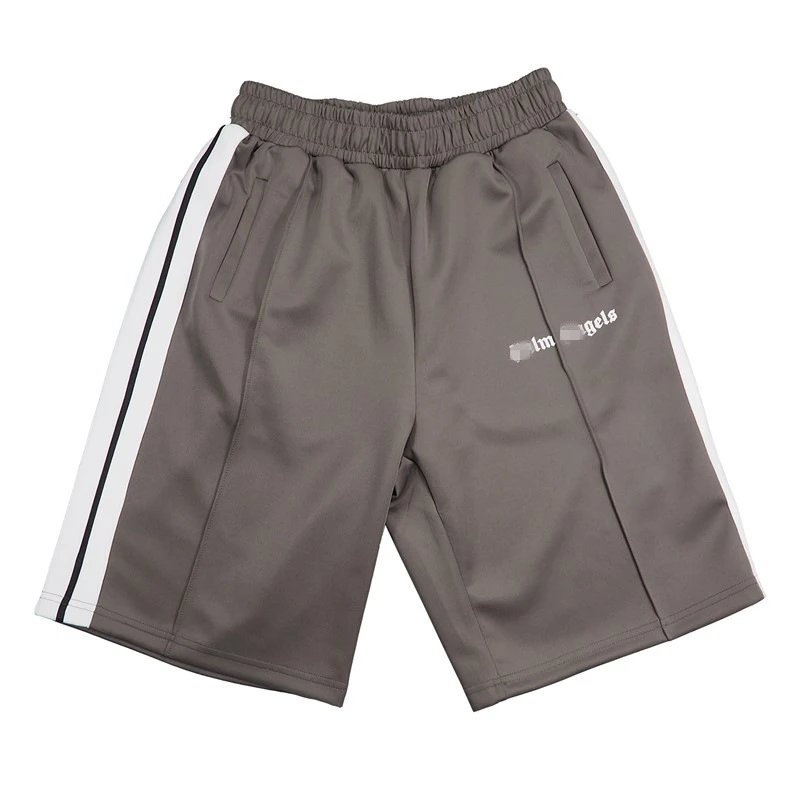 Athleisure Stripe Shorts Smoky Gray - Palm Angels - Cnfans - $22.90