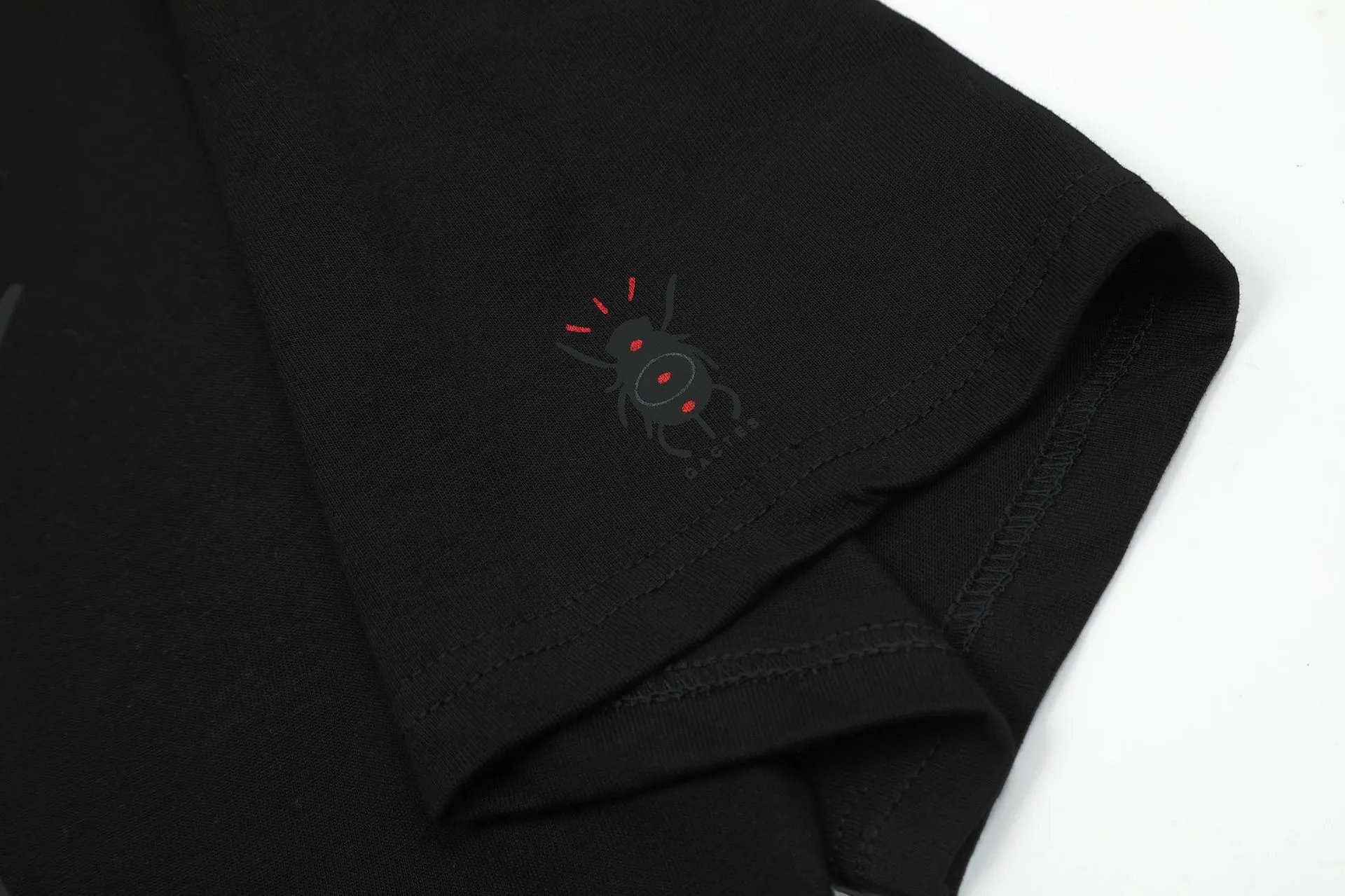 Street Graphic Cotton Tee Charcoal Black - Gallery Image 11 - Detailed View