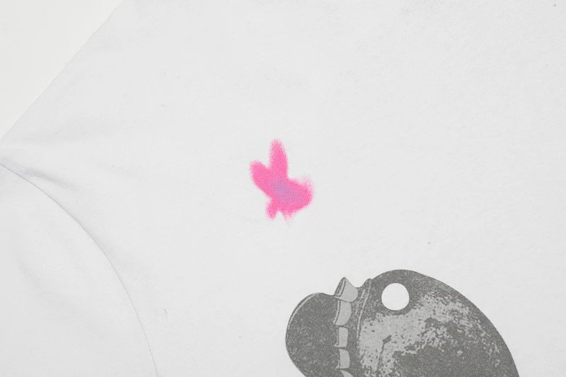 Street Graffiti Cartoon Tee White - Gallery Image 7 - Detailed View