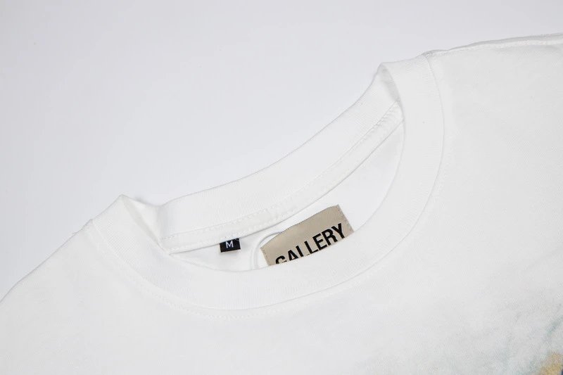 GALLERY DEPT Multi Graffiti Tee White - Gallery Image 5 - Detailed View