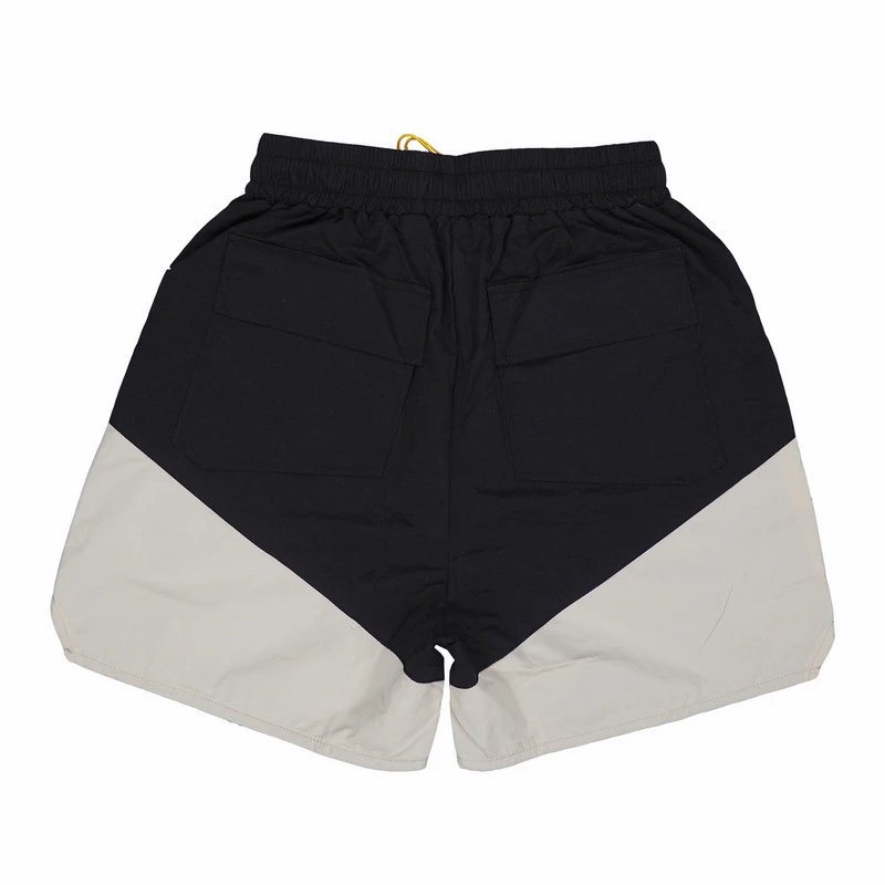 Rhude Colorblock Drawstring Shorts Blue - Gallery Image 5 - Detailed View
