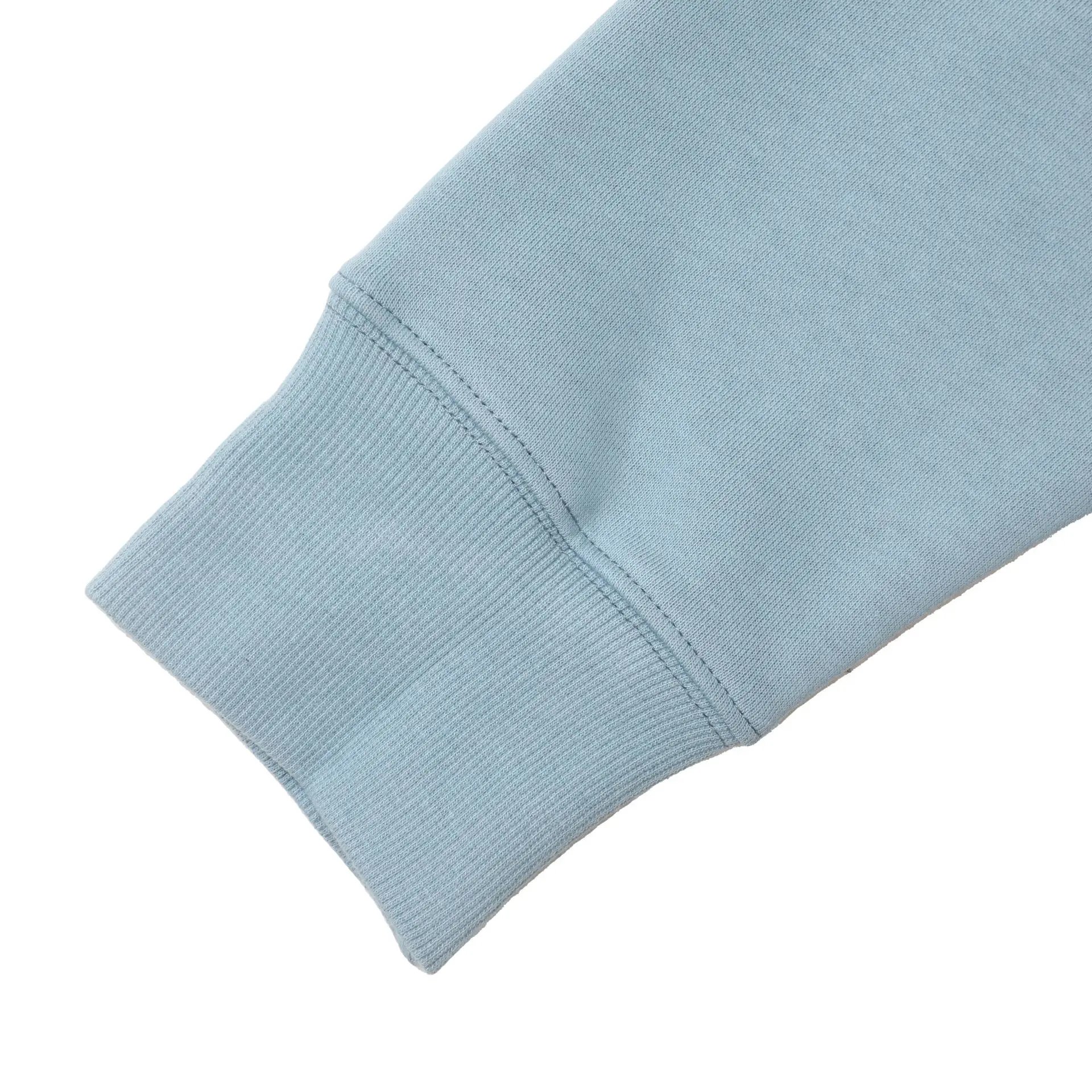 Palm Angels Logo Hoodie Light Blue - Gallery Image 11 - Detailed View