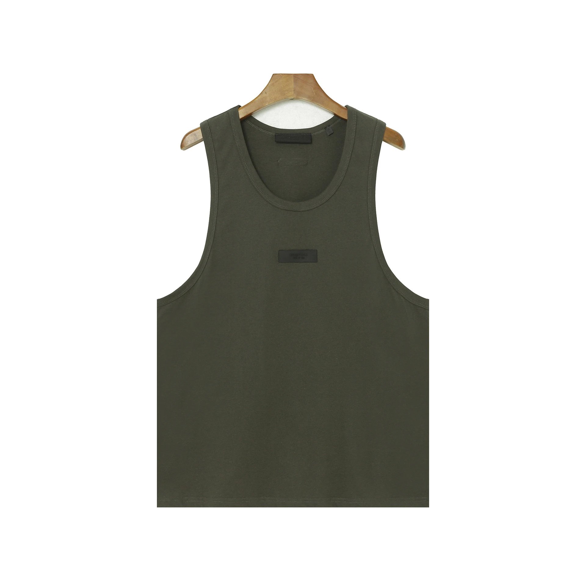 Sleeveless Tank Top Sage - Gallery Image 5 - Detailed View