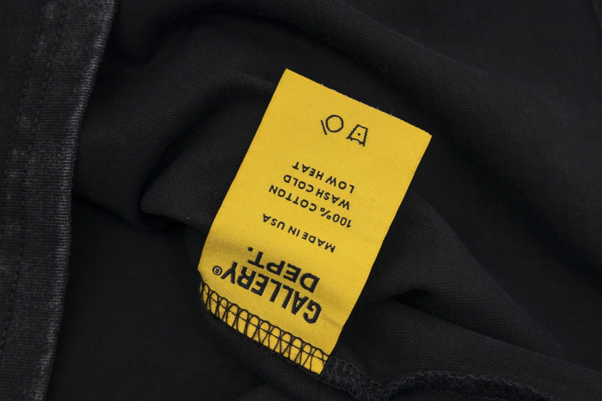 Gallery Dept Rose Skeleton Tee Black - Gallery Image 9 - Detailed View