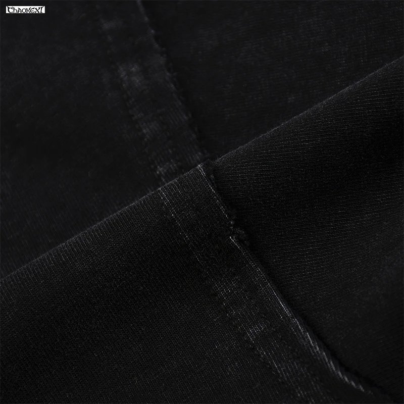 Men's Relaxed Fit Cotton Tee, Sage - Gallery Image 13 - Detailed View