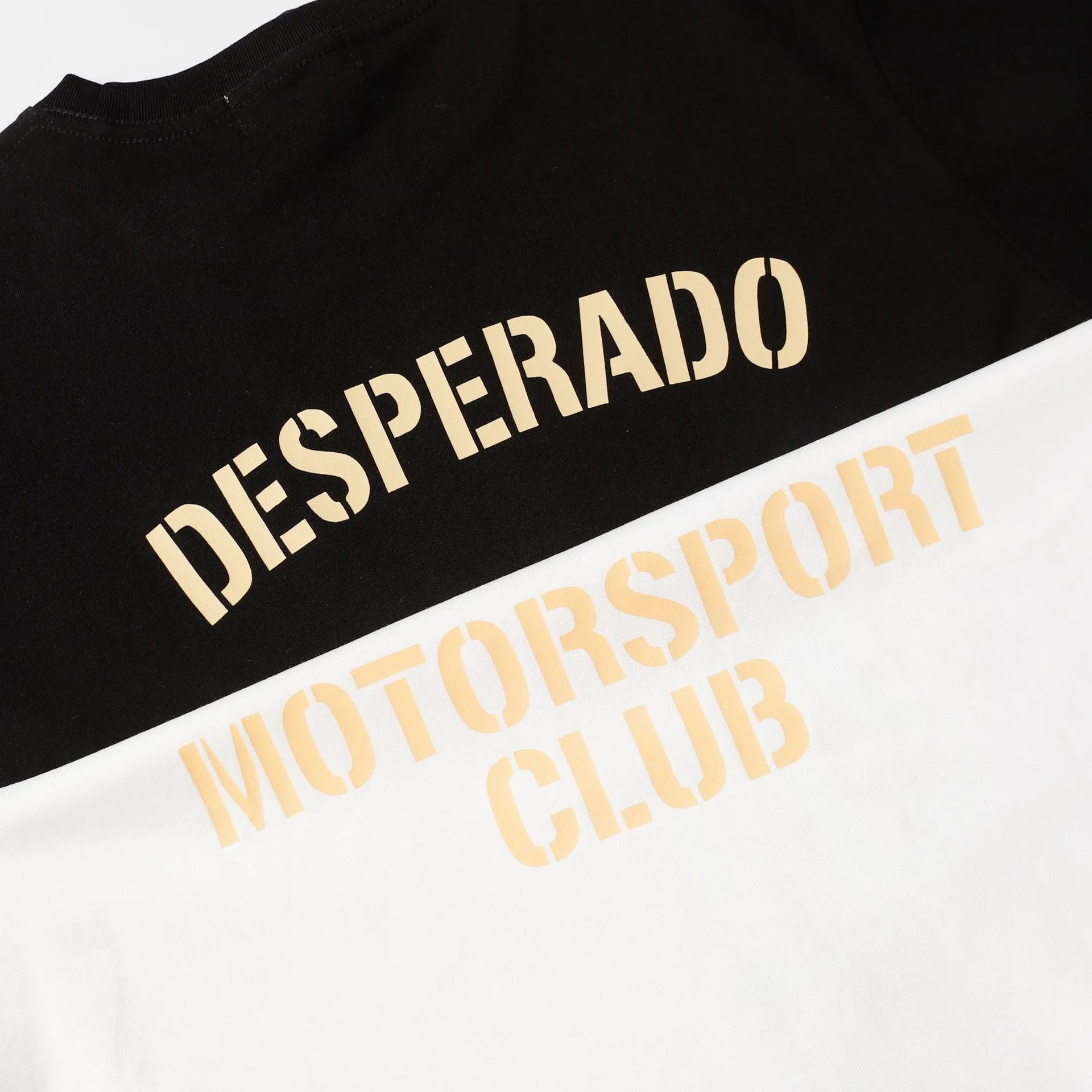 Rhude Motorsport Club T-Shirt Black - Gallery Image 6 - Detailed View