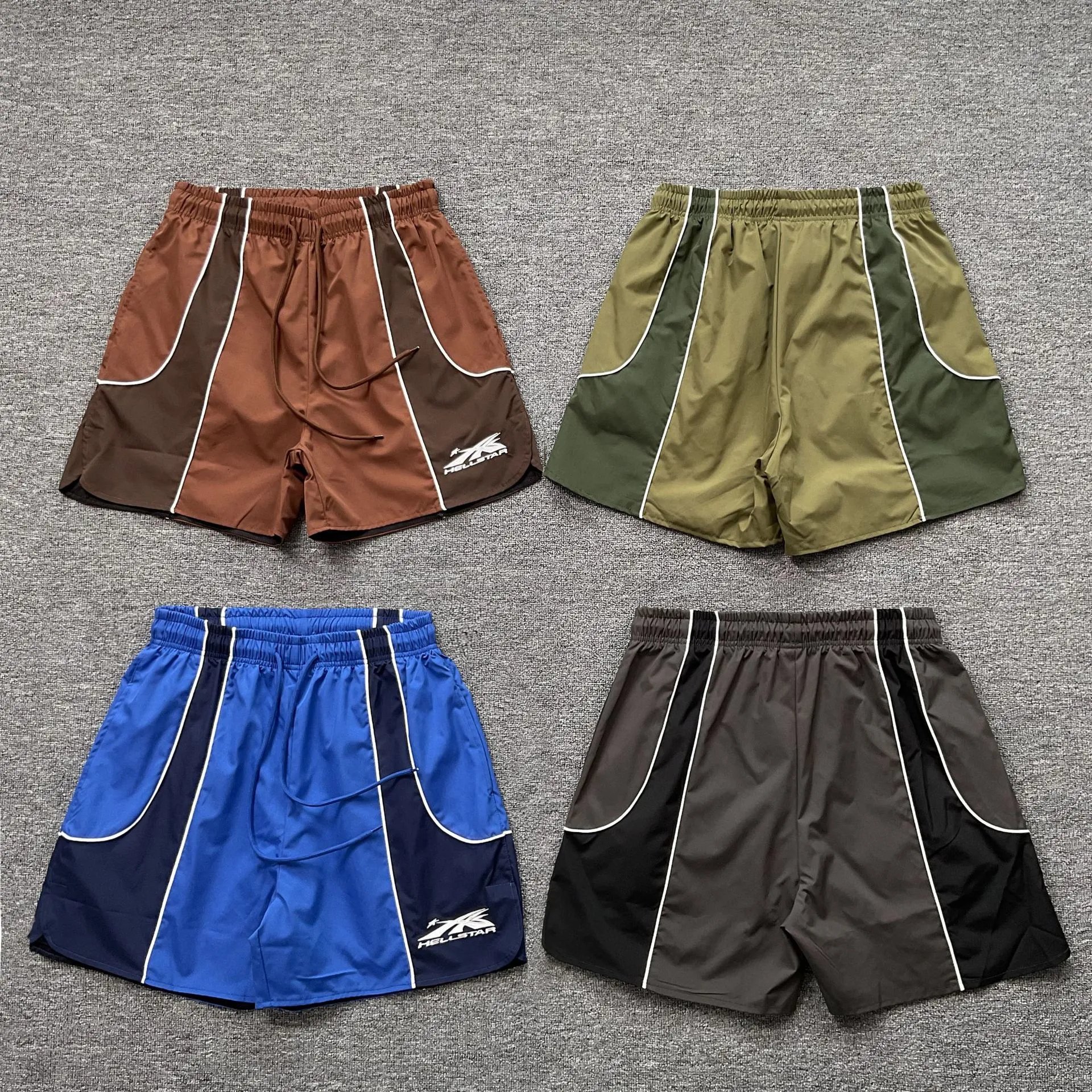 Hellstar Embroidered Shorts Multi - Gallery Image 2 - Detailed View