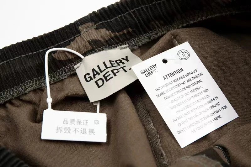 Gallery Dept Camo Shorts Multicolor - Gallery Image 5 - Detailed View