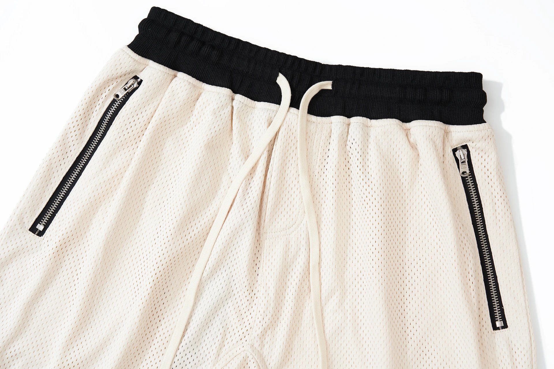 Mesh Basketball Shorts Smoke - Gallery Image 9 - Detailed View