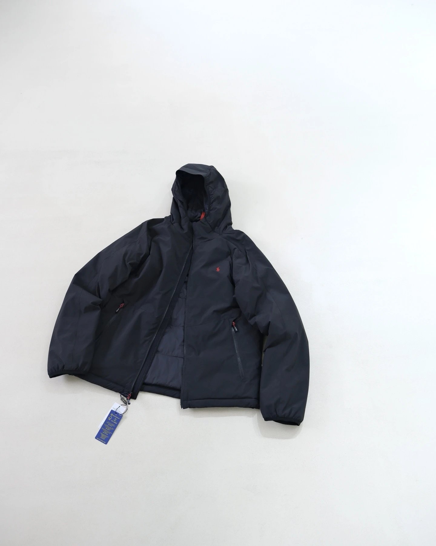 Ralph Lauren Polo Puffer Coat Black - Gallery Image 7 - Detailed View