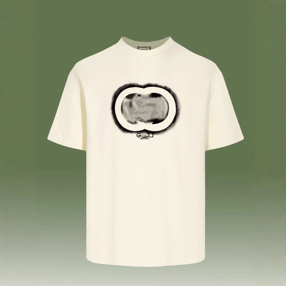 Classic Graphic Cotton Tee Unisex Onyx - Gallery Image 2 - Detailed View