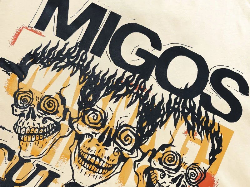 Gallery Dept Vintage Gold Skull Tee - Gallery Image 8 - Detailed View