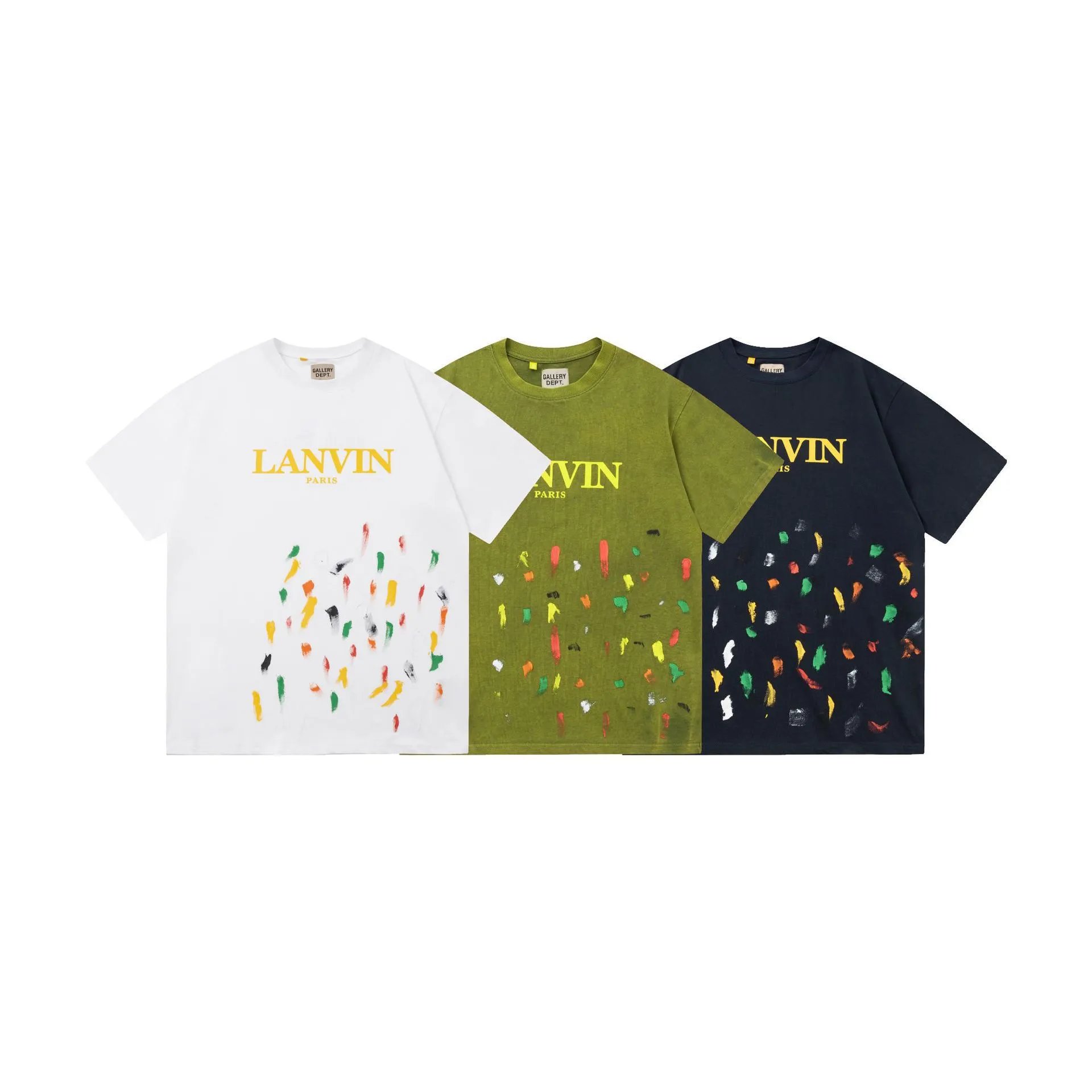Gallery Dept Paint T-Shirt Multicolor - Gallery Dept - Cnfans - $22.71